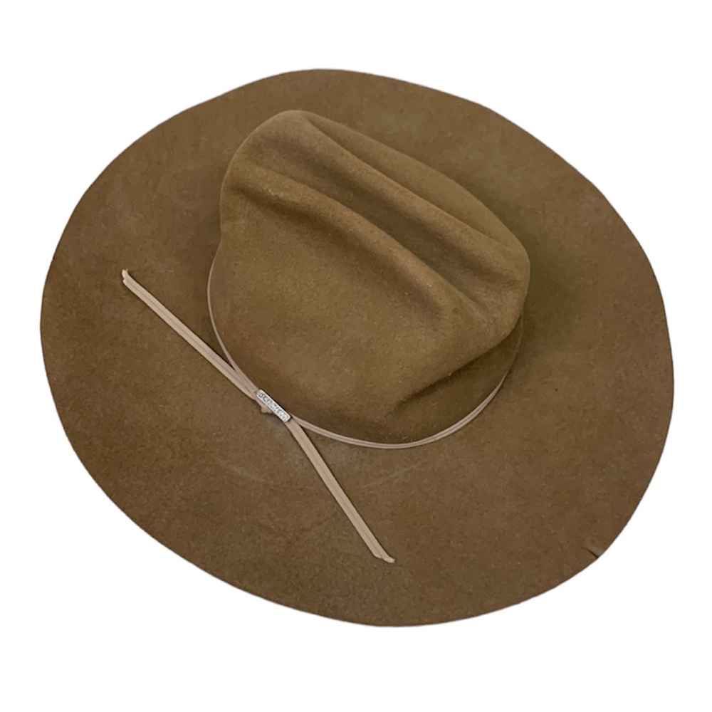Serratelli Cattlemen’s Hat 2x Entre III Pecan 4 inch Size 6 7/8 Cowboy Hat